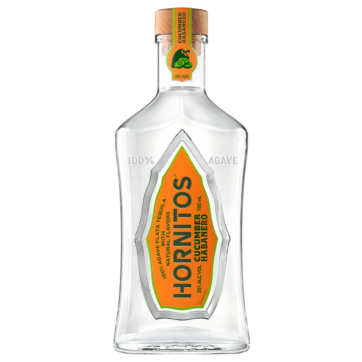 SAUZA HORNITOS CUCUMBER HABERNERO TEQUILA 750ML