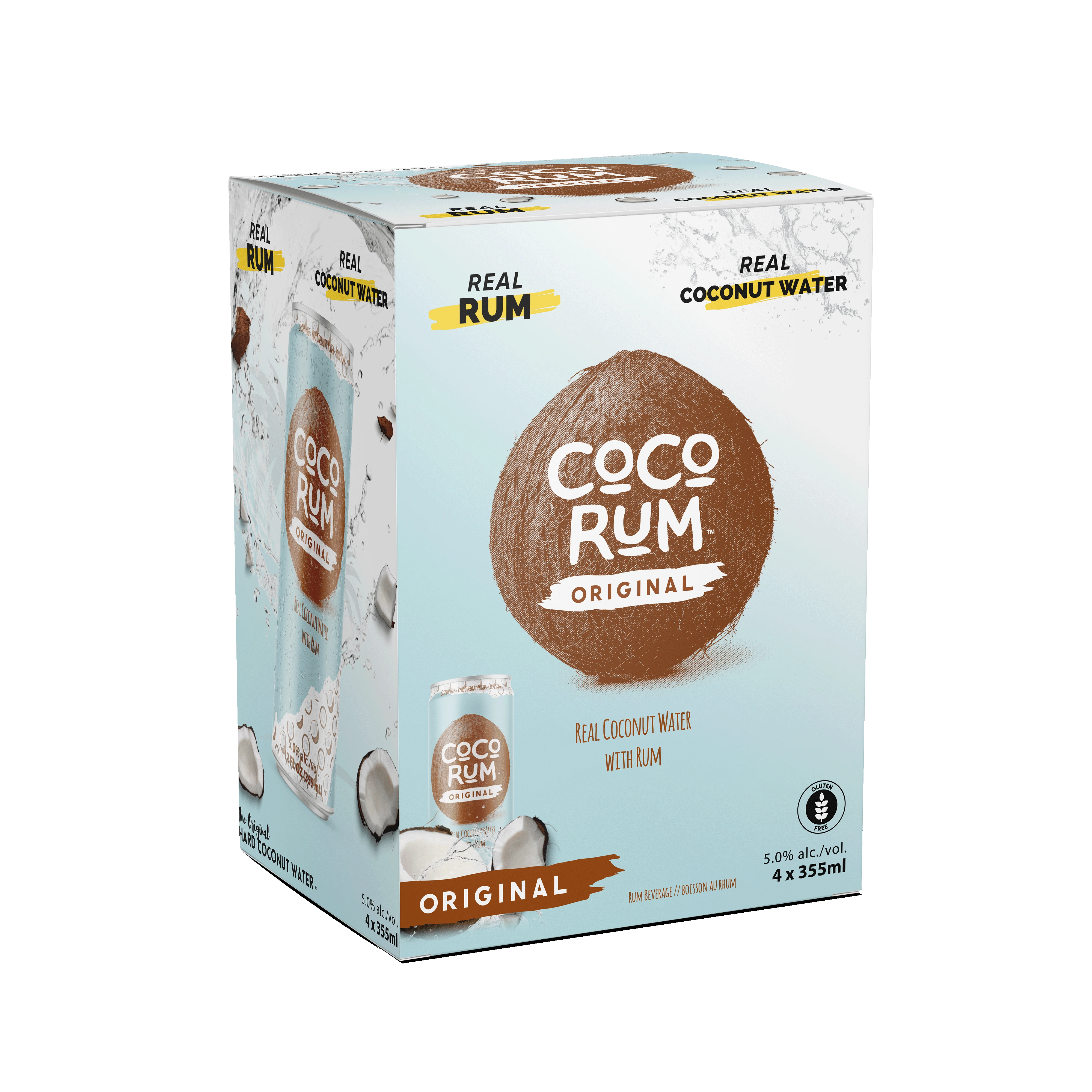 COCO RUM 355ML 4PK CAN