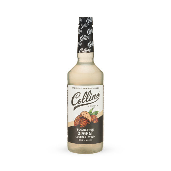 COLLINS SUGAR FREE ORGEAT SYRUP 32OZ