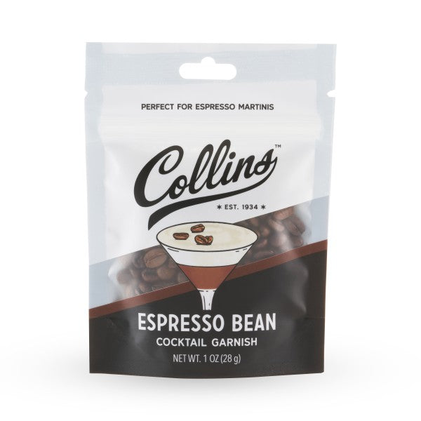 COLLINS ESPRESSO BEAN GARNISH 1OZ