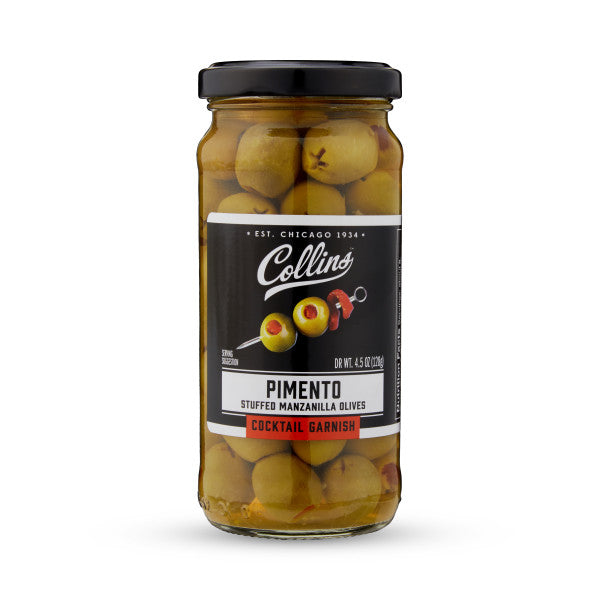 COLLINS MANZANILLA PIMENTO STUFFED OLIVES 5OZ