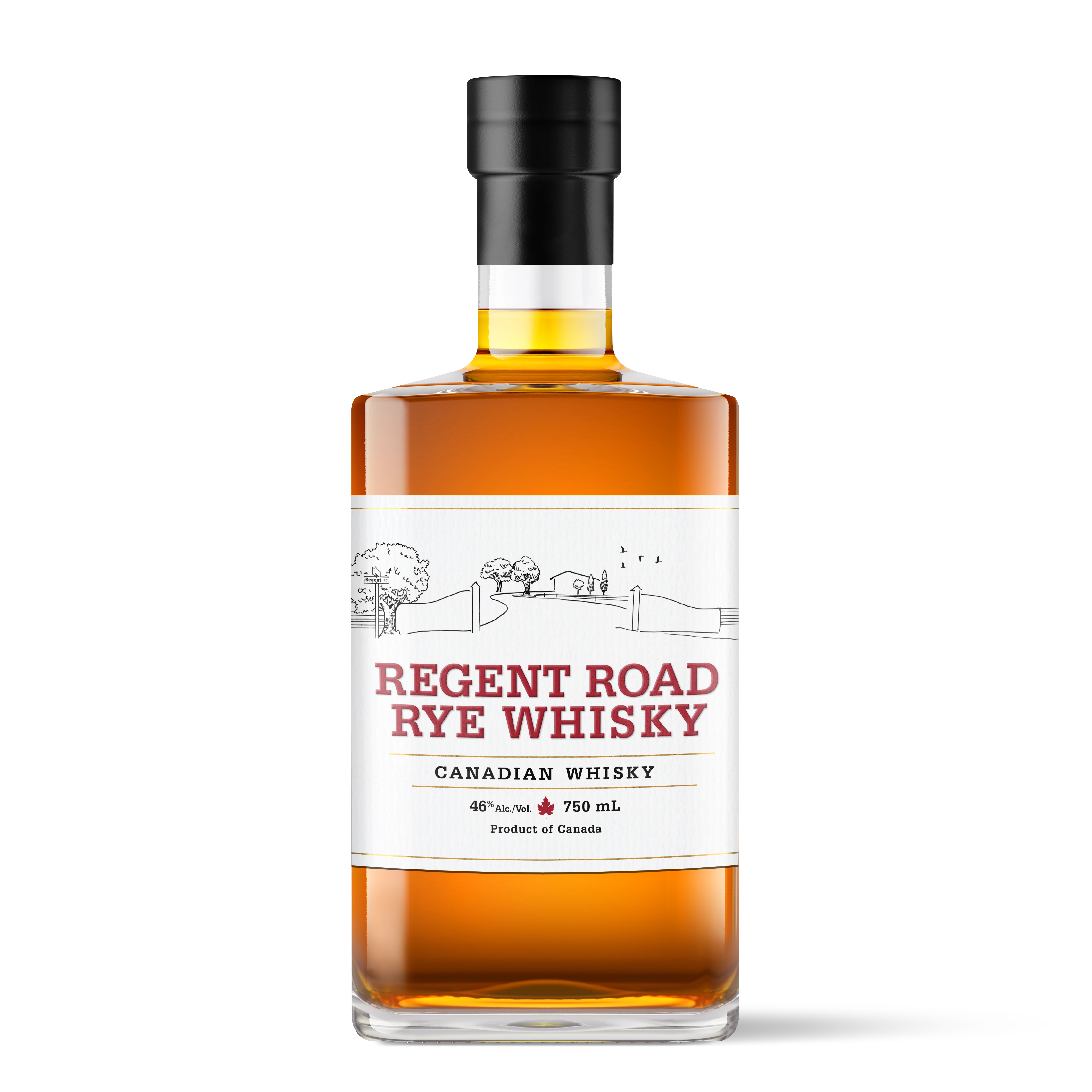 REGENT ROAD RYE WHISKY 750ML