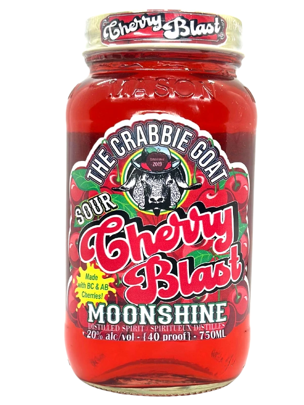 CRABBIE GOAT CHERRY BLAST MOONSHINE 750ML