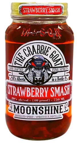 CRABBIE GOAT STRAWBERRY SMASH MOONSHINE 750ML