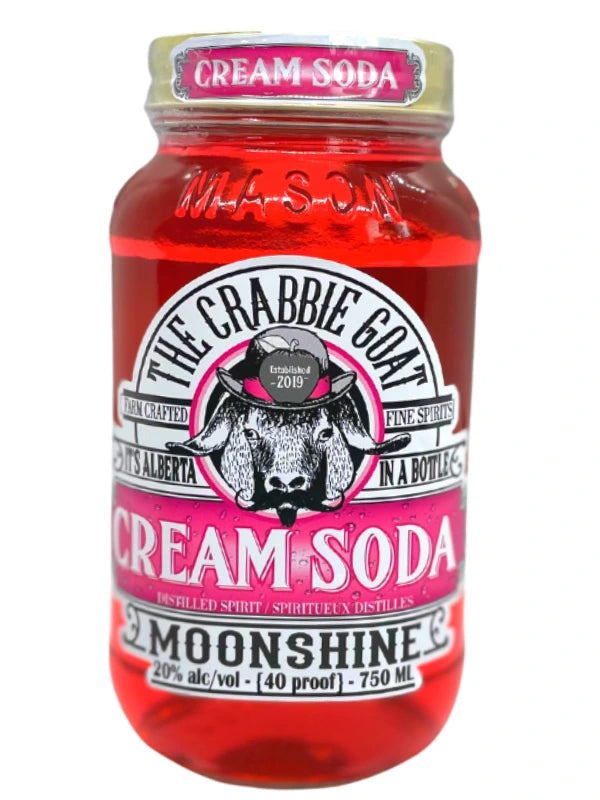 CRABBIE GOAT CREAM SODA MOONSHINE 750ML