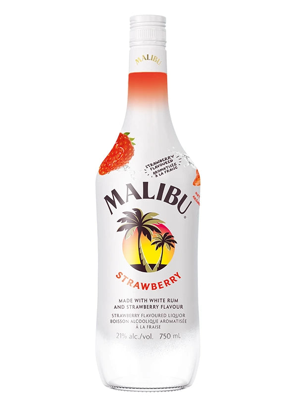MALIBU STRAWBERRY RUM 750ML