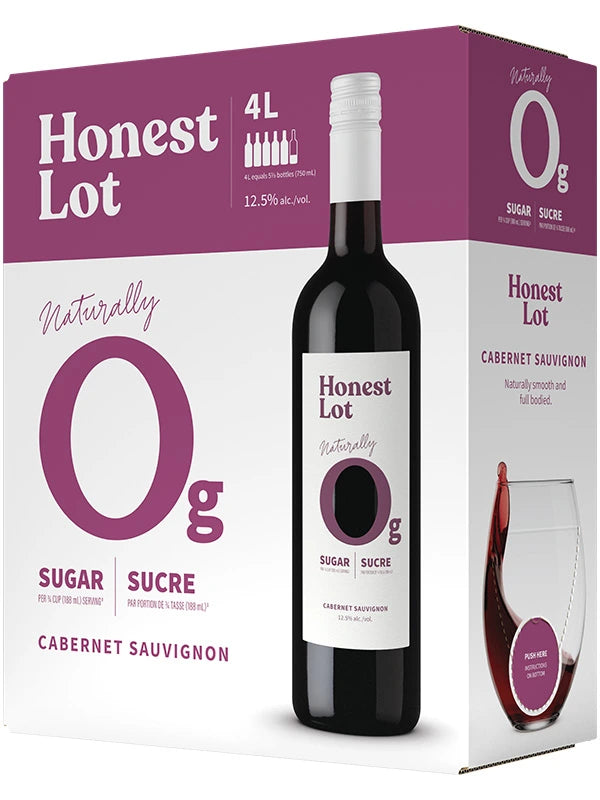 HONEST LOT CABERNET SAUVIGNON 4L @ Saskatoon [1058912]