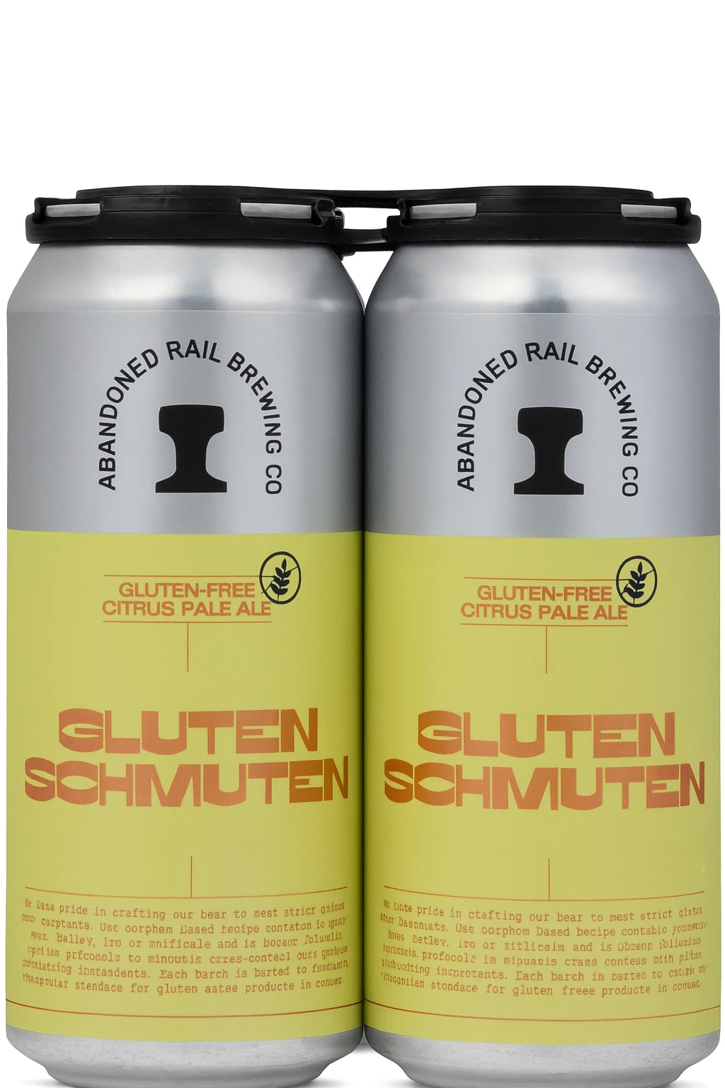 ABANDONED RAIL GLUTEN SCHMUTEN PALE ALE 473ML 4PK CAN
