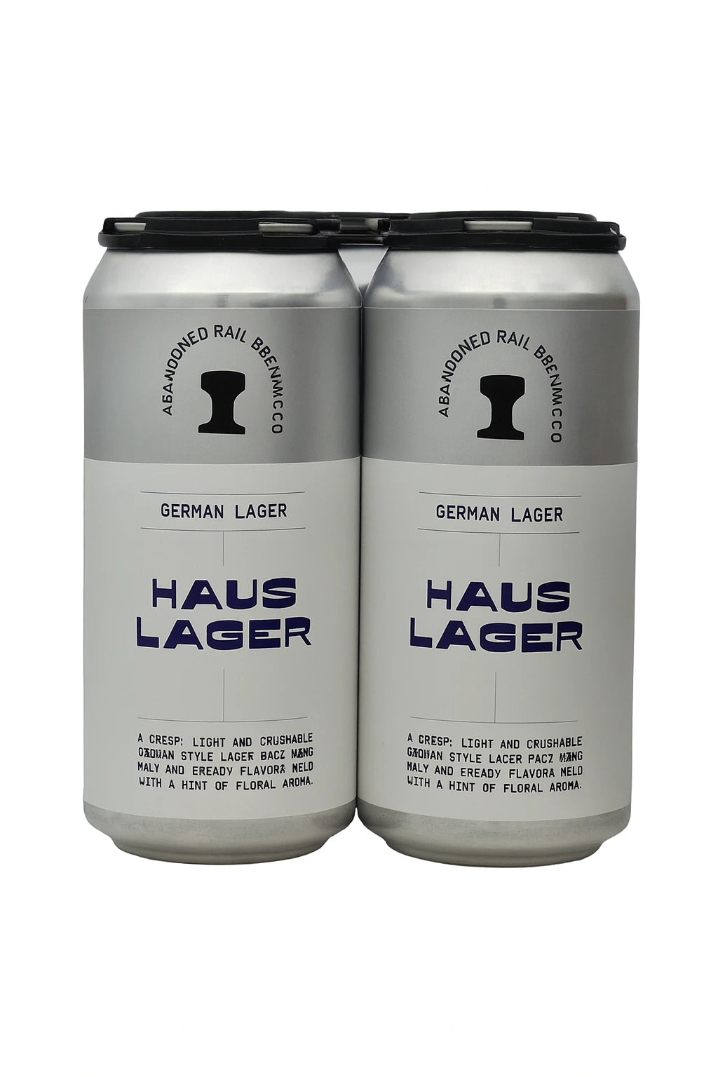 ABANDONED RAIL HAUS LAGER 473ML 4PK CAN