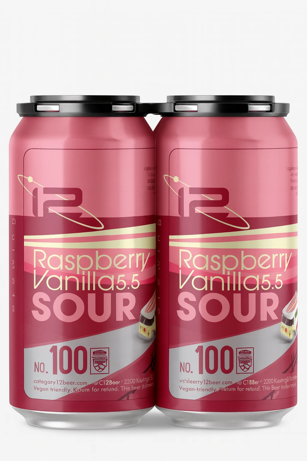 CATEGORY 12 RASPBERRY VANILLA 5.5 SOUR 473ML 4PK CAN