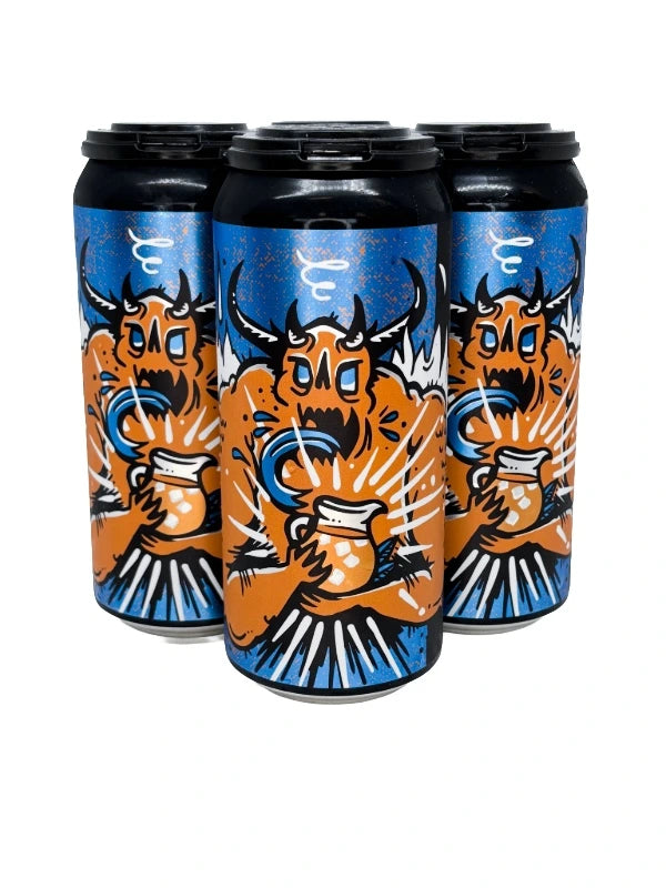 NEW LEVEL ICED DEMON ICED TEA SOUR 473ML 4PK CAN