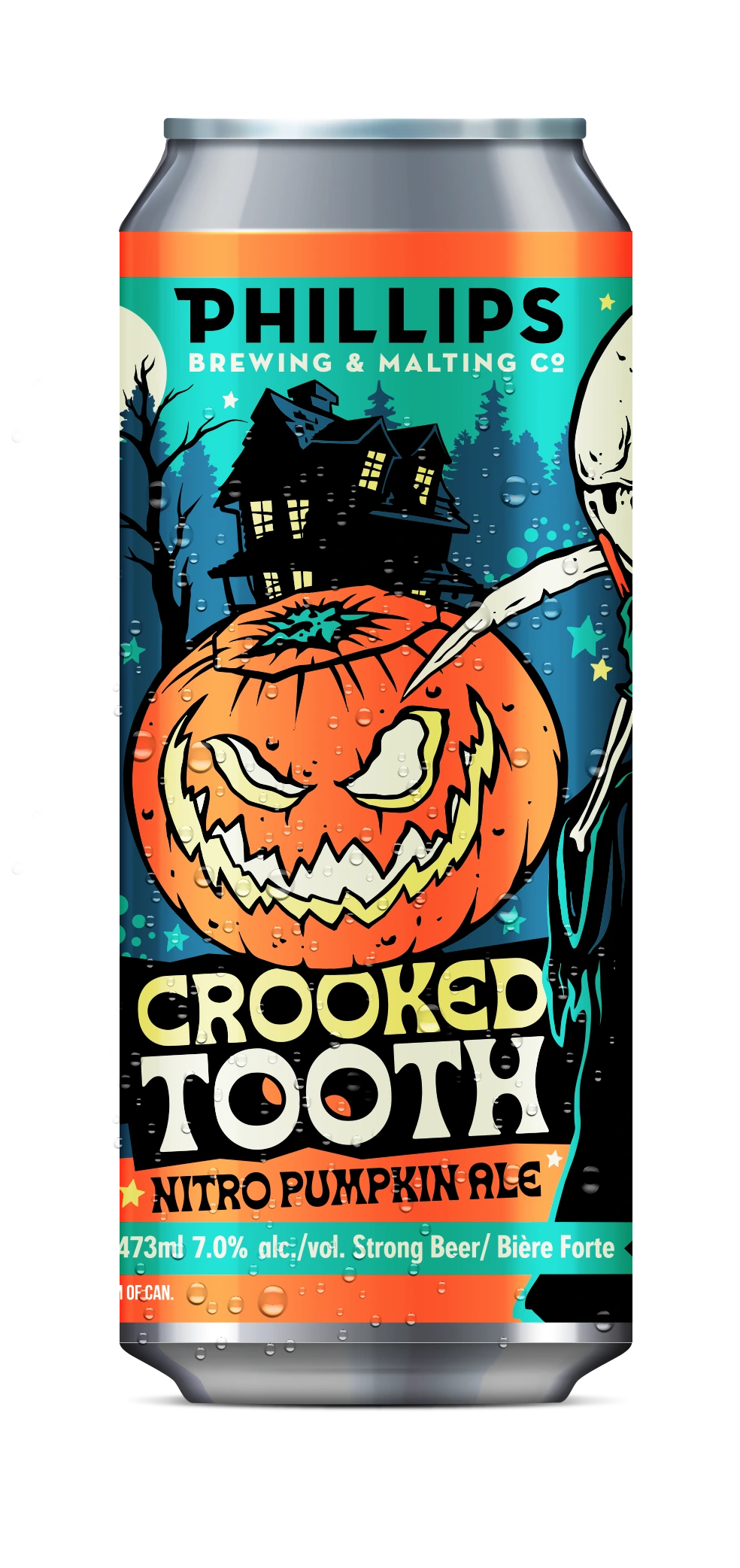 PHILLIPS CROOKED TOOTH NITRO PUMPKIN ALE 473ML CAN