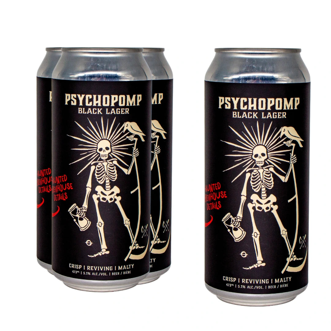 STRANGE FELLOWS PSYCHOPOMP BLACK LAGER 473ML 4PK CAN @ Kelowna [1059429]