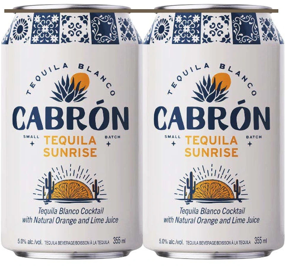 CABRON TEQUILA SUNRISE 355ML 4PK CAN