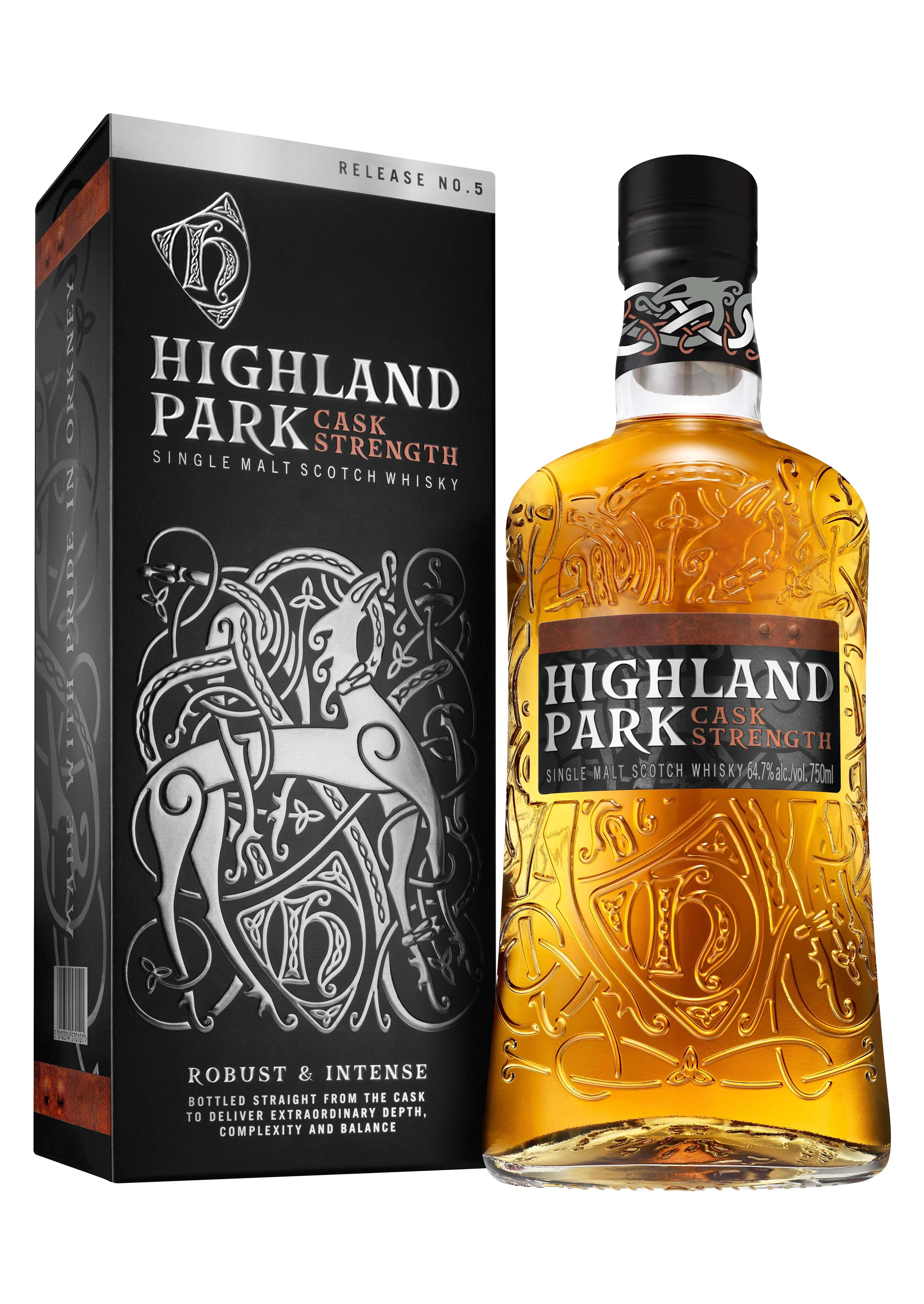 HIGHLAND PARK CASK STRENGTH V5 2025 SCOTCH WHISKY 750ML