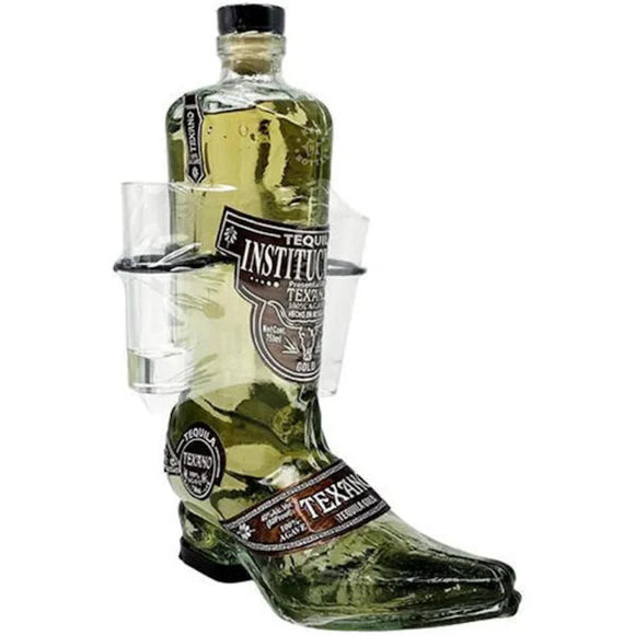 TEXANO COWBOY BOOT TEQUILA WITH STAND 750ML