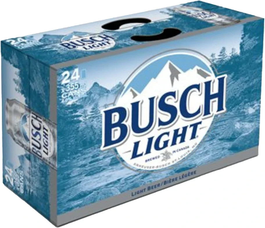 BUSCH LIGHT 355ML 24PK CAN