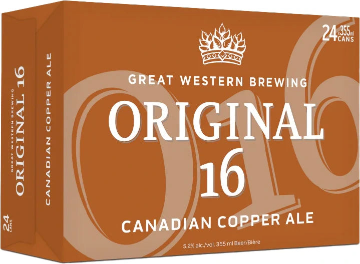 ORIGINAL 16 COPPER ALE 355ML 24PK CAN