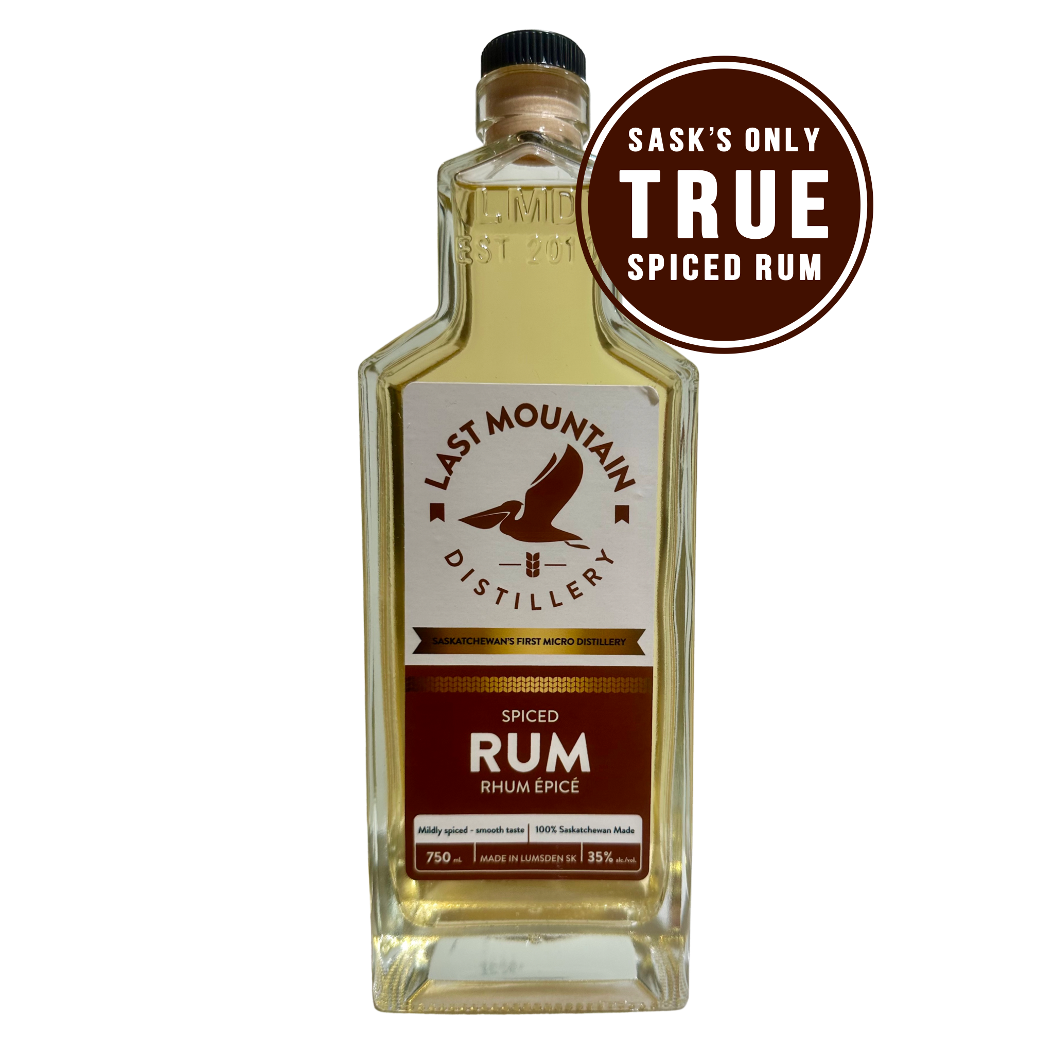 LAST MOUNTAIN SPICED RUM 750ML