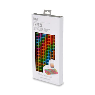 HOST FREEZE ICE CUBE TRAY MINI COLORED MARBLE