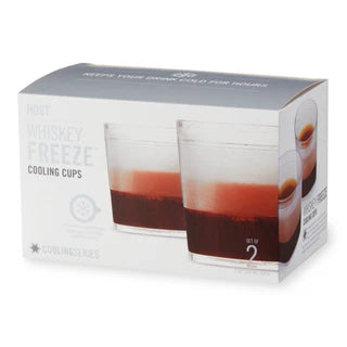 HOST WHISKEY FREEZE COOLING CUP WOOD 2PK @ Kelowna [1061113]
