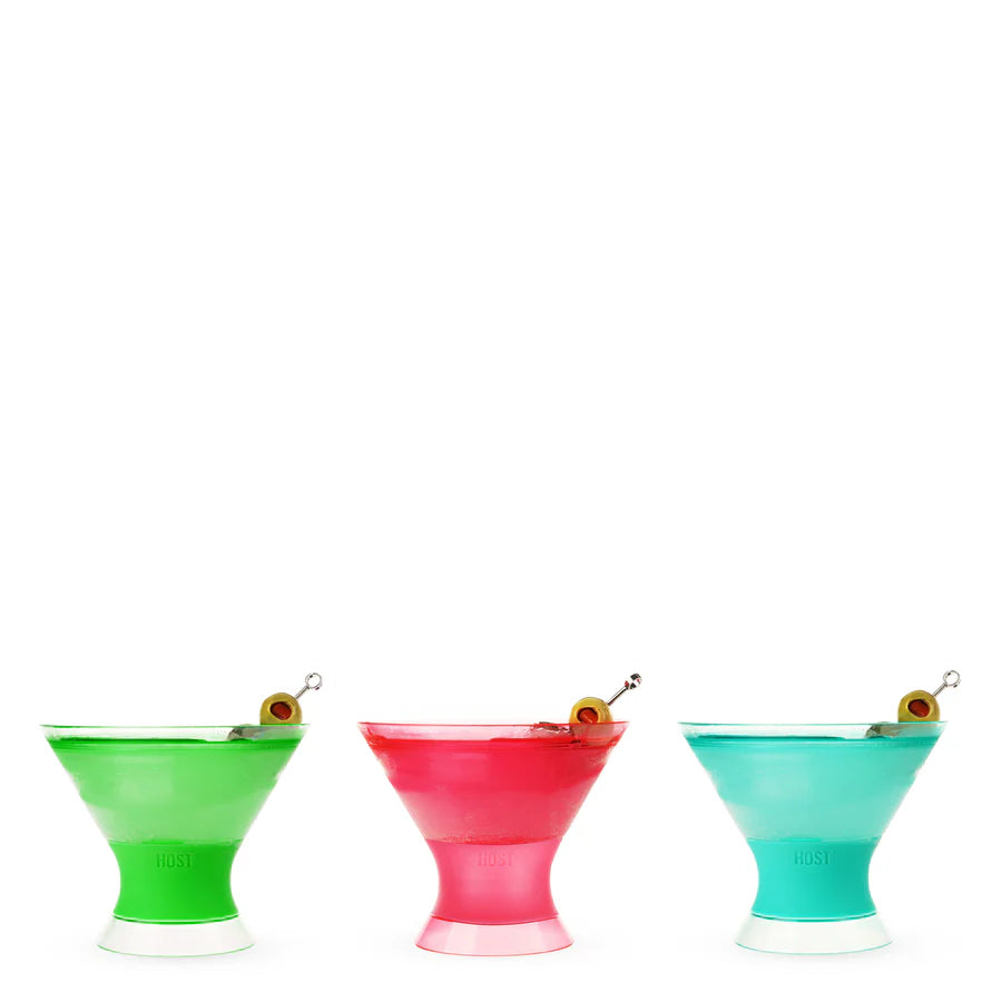 HOST MARTINI FREEZE COOLING CUPS VIVID ASSORTED @ Kelowna [1061116]