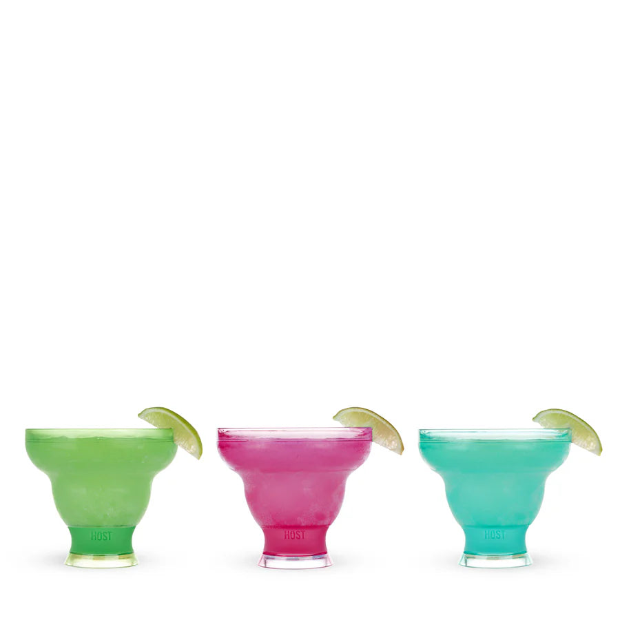 HOST MARGARITA FREEZE COOLING CUPS VIVID ASSORTED @ Kelowna [1061117]