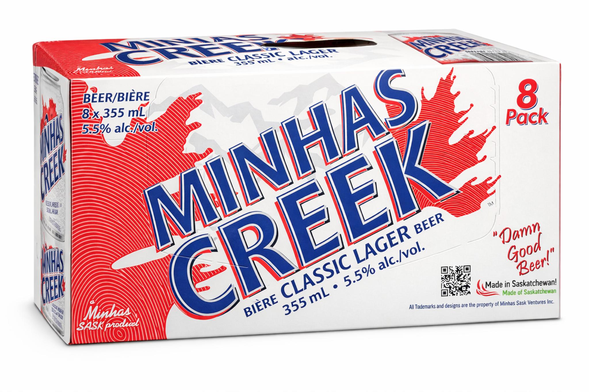 MINHAS CREEK CLASSIC LAGER 355ML 8PK CAN