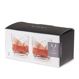 VISKI DECO BEAU LOWBALL TUMBLERS 2PK @ Kelowna [1061260]
