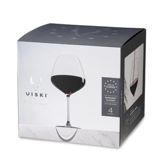VISKI RESERVE EUROPEAN BURGANDY GLASSES 4PK @ Kelowna [1061273]