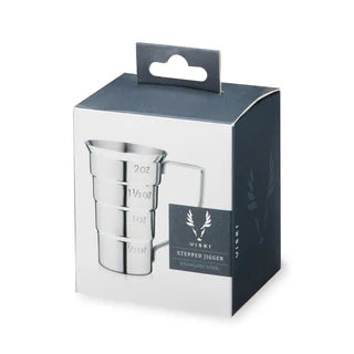VISKI STEPPED JIGGER STAINLESS STEEL