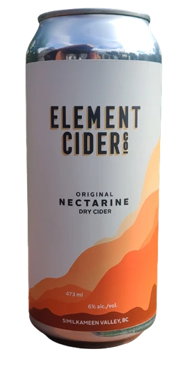 ELEMENT CIDER NECTARINE CIDER 473ML CAN