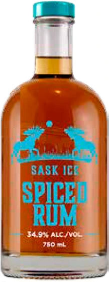 SASK ICE SPICED RUM 750ML
