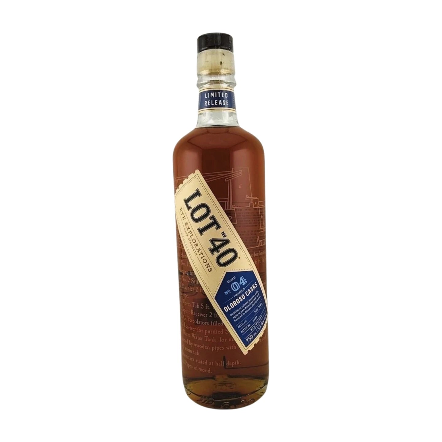 LOT 40 OLOROSO CASKS CANADIAN WHISKY 750ML @ Kelowna [1061420]