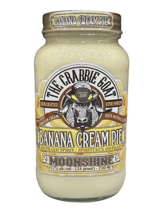 CRABBIE GOAT BANANA CREAM MOONSHINE 750ML
