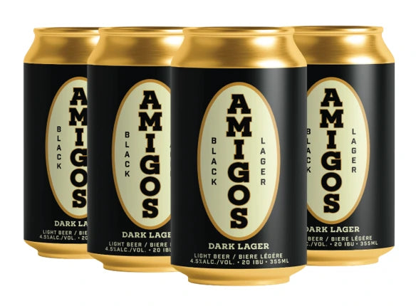 NEIGHBOURHOOD AMIGOS DARK LAGER 355ML 6PK CAN