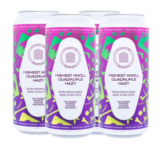 TINHOUSE HIGH KNOLL QUADRUPLE HAZY 473ML 4PK CAN