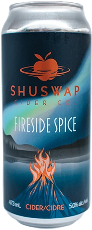SHUSWAP FIRESIDE SPICE CIDER 473ML CAN