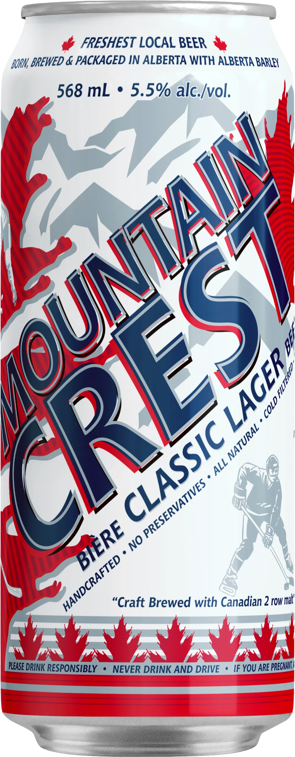 MOUNTAIN CREST CLASSIC LAGER 568ML CAN