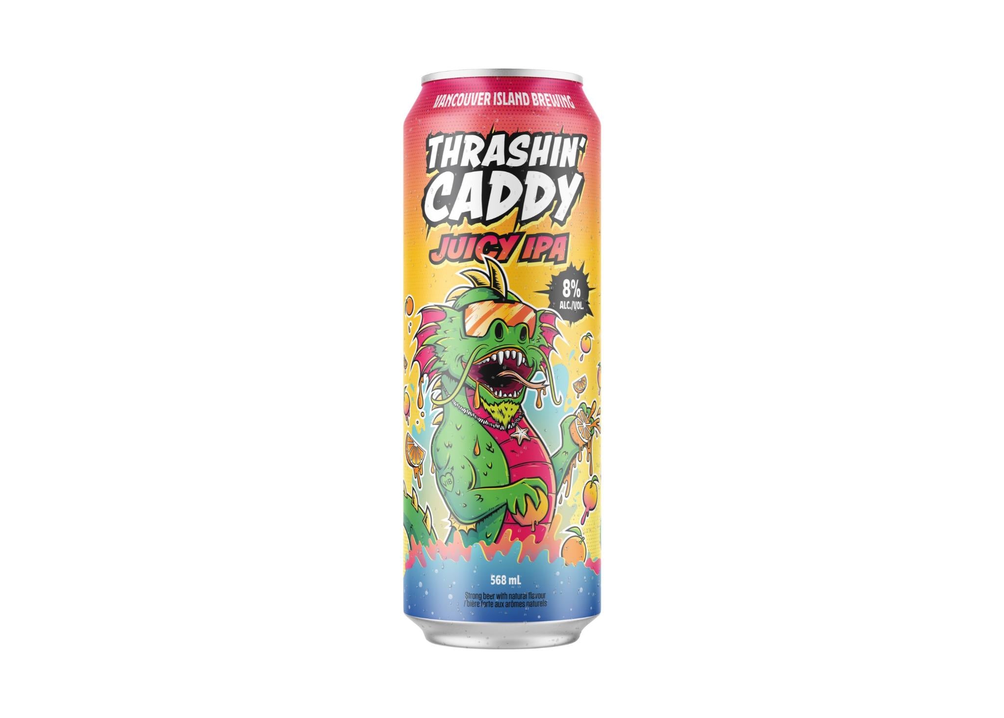 VANCOUVER ISLAND THRASHIN CADDY JUICY IPA 568ML CAN