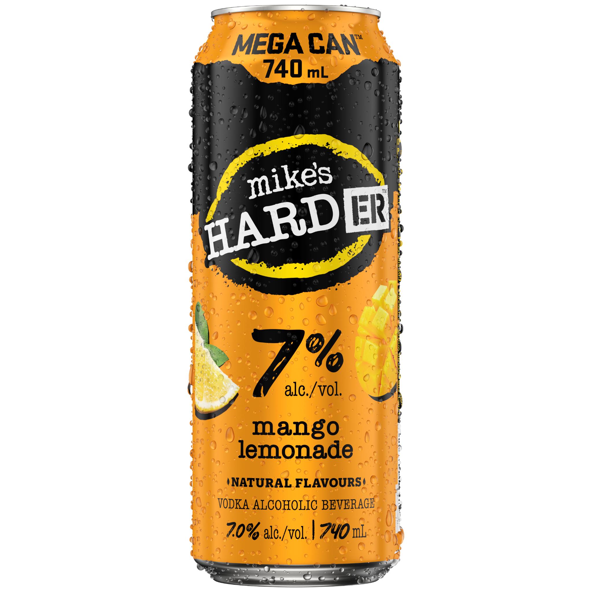 MIKES HARDER 7% MANGO LEMONADE 740ML CAN