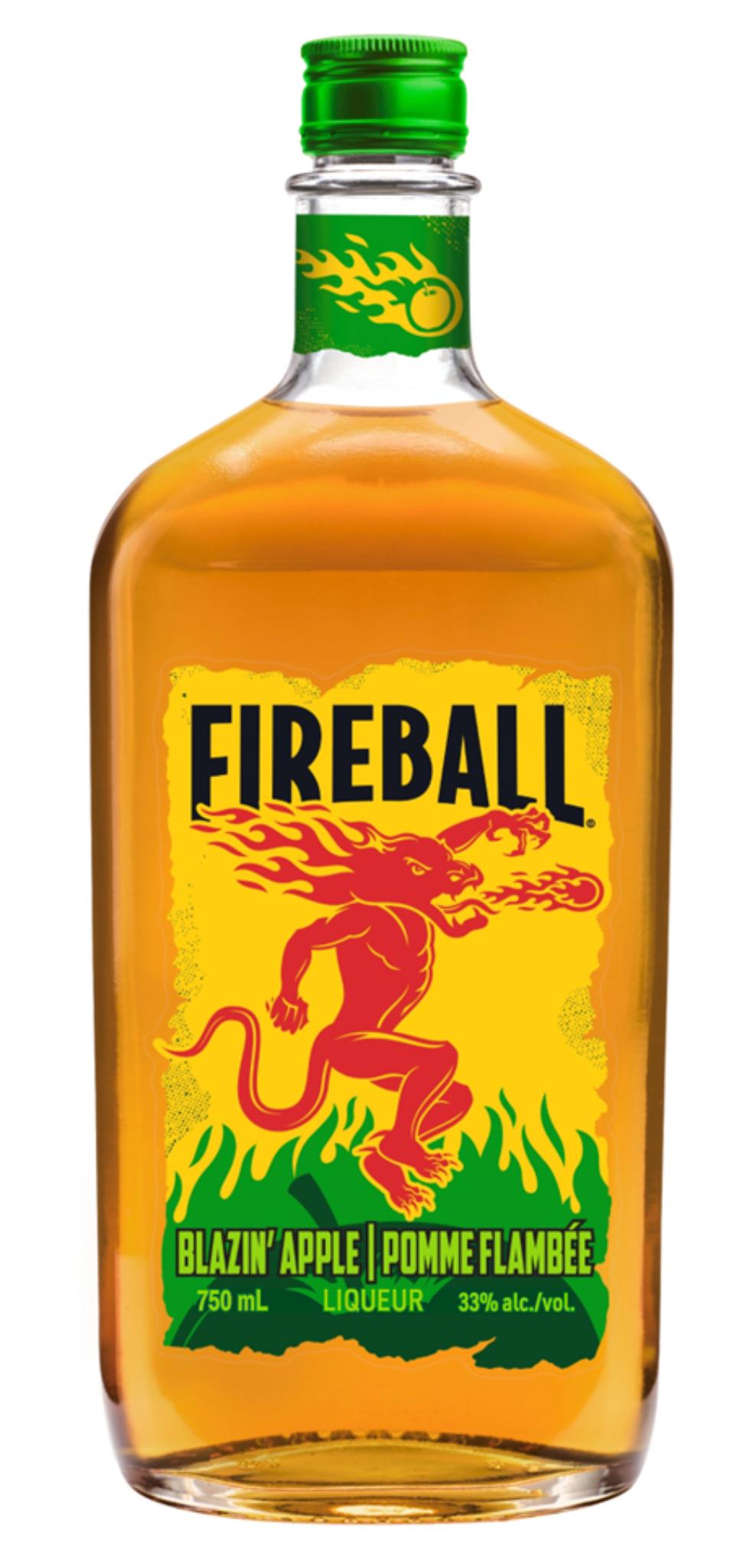 FIREBALL BLAZIN APPLE LIQUEUR 750ML