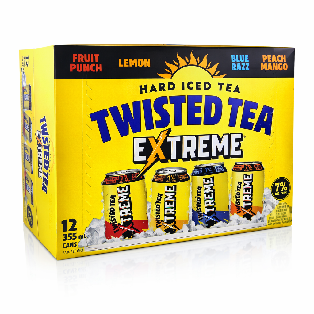 TWISTED TEA EXTREME 7% PARTY PACK 355ML 12PK CAN