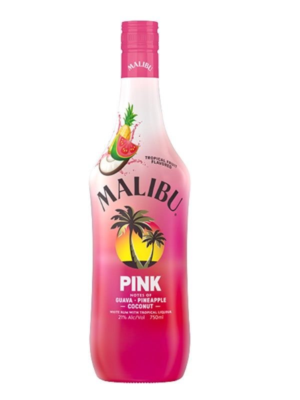 MALIBU PINK RUM 750ML
