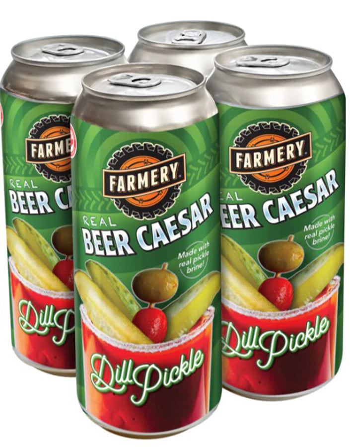 FARMERY BEER CAESAR DILL PICKLE 355ML 4PK CAN