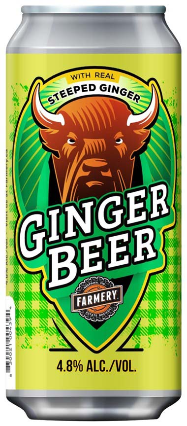 FARMERY GINGER BEER 473ML CAN