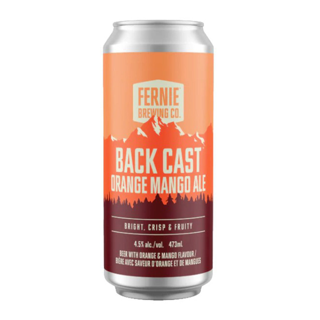 FERNIE BACK CAST ORANGE MANGO ALE 473ML CAN