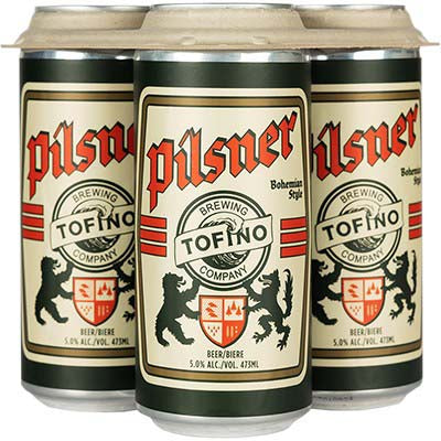 TOFINO PILSNER 473ML 4PK CAN