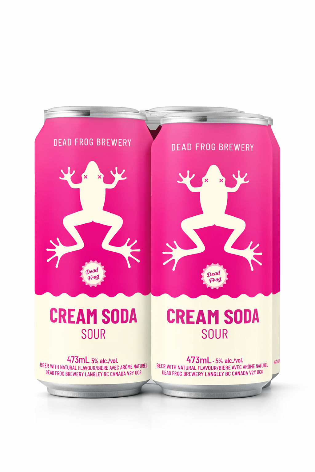 DEAD FROG CREAM SODA SOUR 473ML 4PK CAN