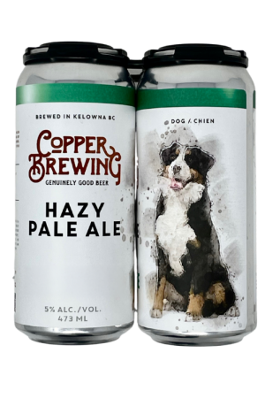 COPPER BREW HAZY PALE ALE 473ML 4PK CAN